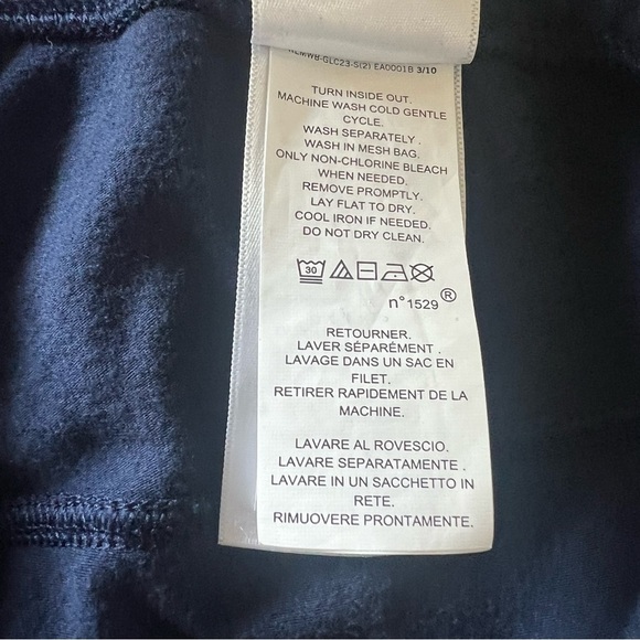 Ralph Lauren RLX Men’s Fleece Joggers Sweatpants Pockets Navy Blue Size Small - Picture 10 of 12